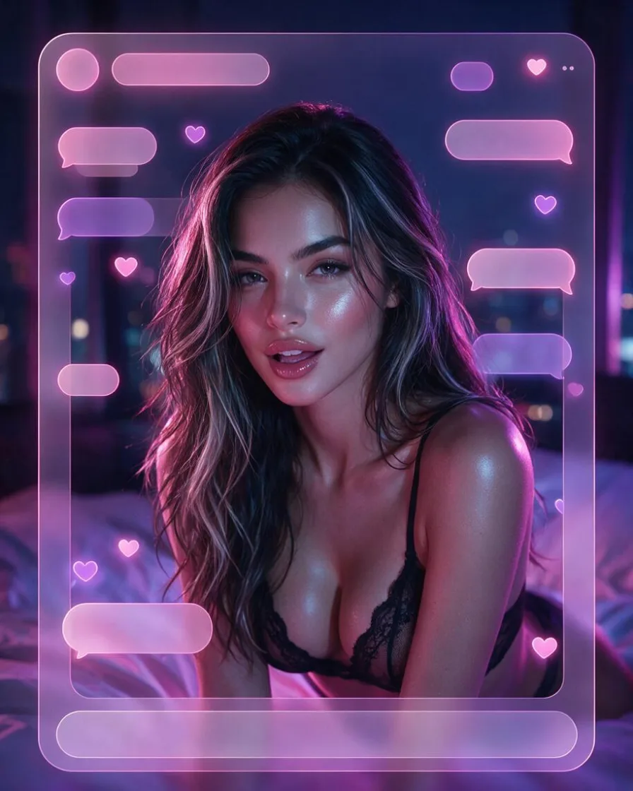 Chat with AI girlfriend